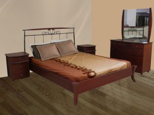 Σετ Κρεβατοκάμαρας Μοντάνα (Για στρώμα 152χ198)