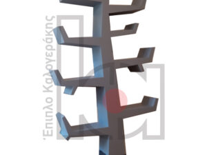 Βιβλιοθήκη Δέντρο Γκρί 1,80χ 100